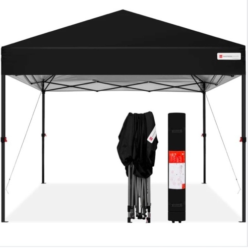 One-Person Setup Instant Pop Up Canopy w/ Wheeled Bag - 10x10ft $209.99 - Lot 432