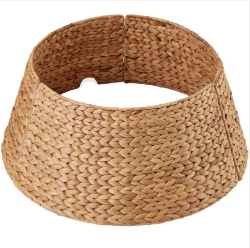 Woven Hyacinth Christmas Holiday Tree Collar - 24in $89.99 - Lot 330