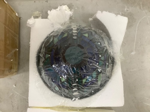 Stained Glass Light Fixture - Lot 115