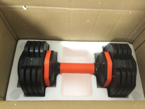 Sports Royals 25 Pound Adjustable Dumbbell - Lot 825