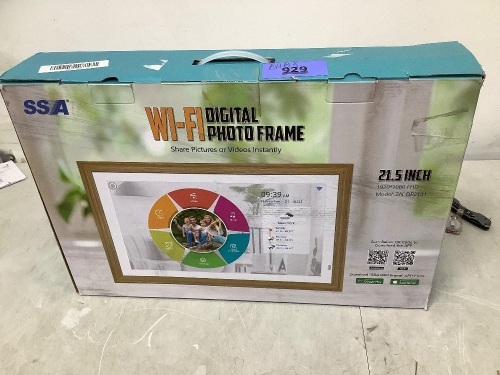 Wi-Fi Digital Photo Frame - Lot 929