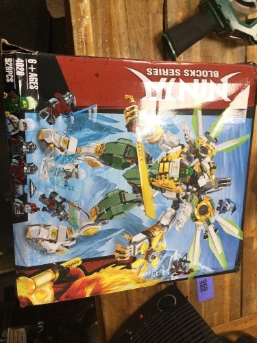 Ninja Building Blocks 4020 - Lot 968