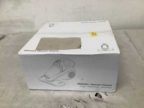 Mattress Vacuum Cleaner UV Light Powerful Suction - Lot 992