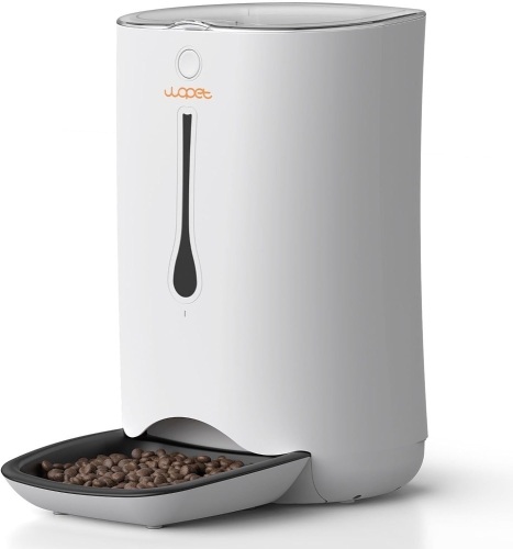 WOPET Automatic Dog Feeder, 7L Pet Food Dispenser for Cats and Dogs, Automatic Cat Feeders with Protion Control, Voice Recorder&Programmable Timer for up to 5 Meals Per Day - Lot 1136
