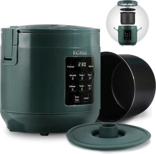 Herb Decarboxylator Infuser 2 in 1-3oz Decarb Machine for Butter Infusion - Lot 1111