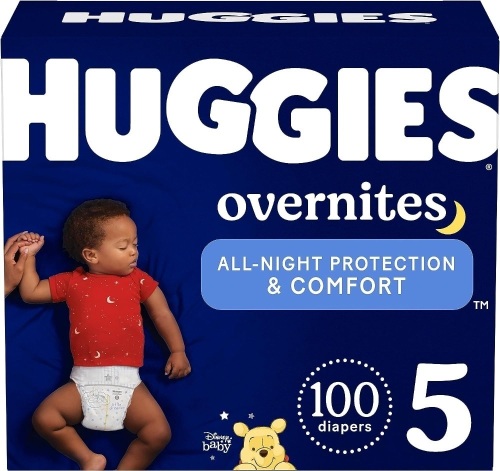 Huggies Overnites Size 5 - Lot 1112