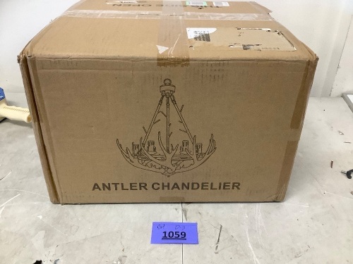 ANTLER CHANDELIER - Lot 1059