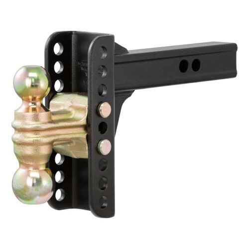 Curt Adjustable Channel Mount with Dual Ball  - Lot 70