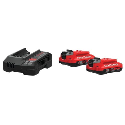 CRAFTSMAN V20 2.0Ah Lithium Ion Starter Kit - Lot 78