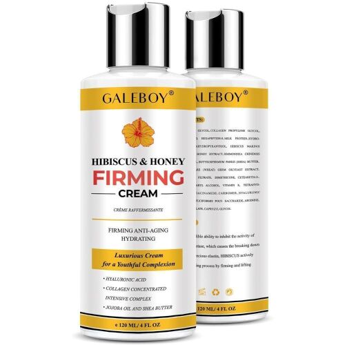 Lot of (130) Galeboy Hibiscus & Honey Firming Cream with Collagen & Hyaluronic Acid 4 oz - Lot 372