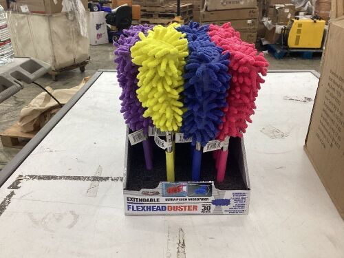 Lot of (23) Extendable Flexhead Ultra-Plush Microfiber Duster  - Lot 522