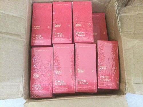 Lot of (23) Neuro Mints Energy & Focus Fresh Cinnamon, 144 Pieces - Lot 563