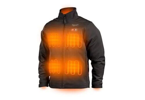 Milwaukee M12 Toughshell Heated Jacket with Battery & Charger, 2XL  - Lot 43