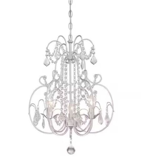 Minka Lavery 3-Light Vintage Silver Mini Chandelier - Lot 200
