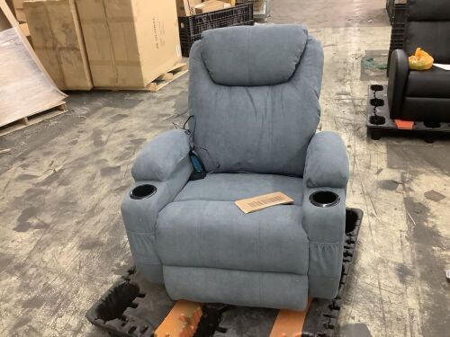 Blue Recliner Chair  - Lot 152