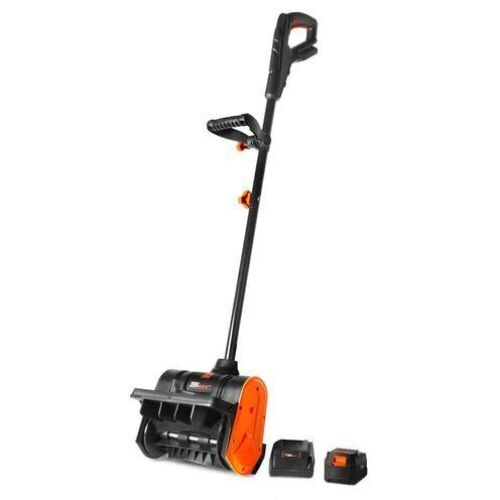 WEN 20720 20V Max 12-Inch Cordless Snow Shovel with 5Ah Battery and Charger - Lot 157