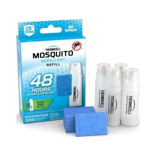 Lot of (3) Thermacell Mosquito Repellent Refills with 48-Hour Mosquito Protection, 4 Pack - Lot 202
