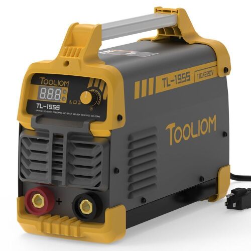 Tooliom Stick Welder Machine 195A 110/220V Dual Voltage MMA Welder - Lot 166