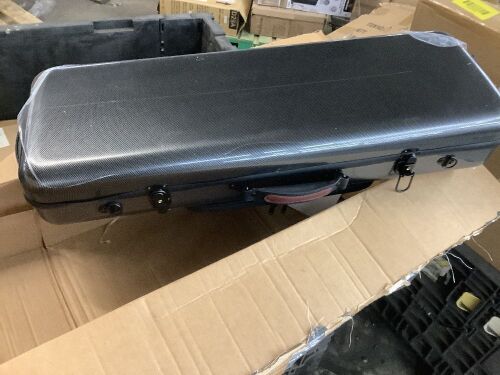 Hard Carbon Fiber Viola Case, Adjustable 15-17"  - Lot 309