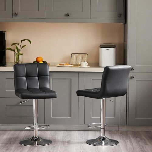 Adjustable Height Bar Stools, Set of 2  - Lot 208