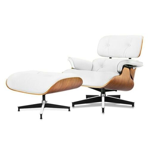 Mid Century Lounge Chair with Ottoman - Lot 168