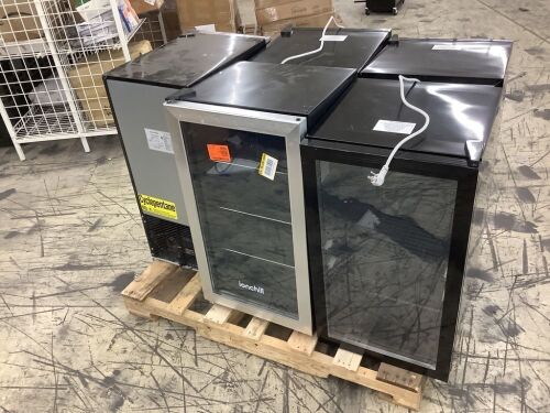 Lot of (5) Mini Fridges - For Parts or Repair  - Lot 290