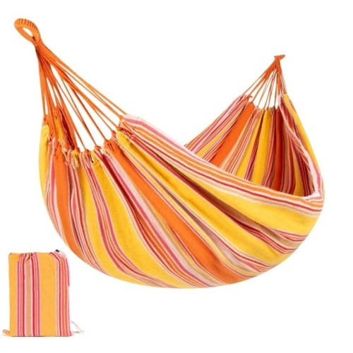 2-Person Brazilian-Style Double Hammock w/ Portable Carrying Bag 98"(L) x 59"(W) - Lot 157