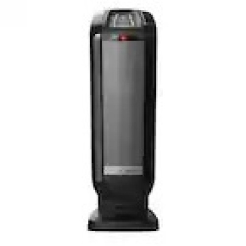1500W 22 in. Black Electric Tower Oscillating Ceramic Space Heater with Digital Display, Timer  - Lot 162