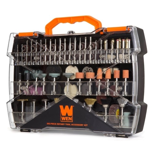 WEN 230282A 282-Piece Rotary Tool Accessory Kit with Carrying Case - Lot 135