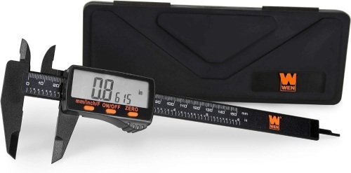 WEN 10761 Electronic 6.1-Inch Digital Caliper with LCD Readout and Storage Case - Lot 145