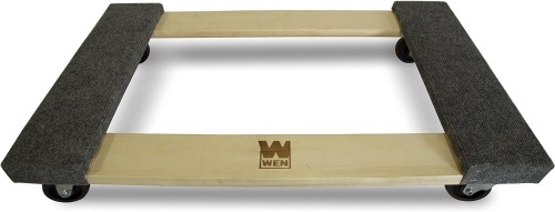WEN 1320 lbs. Capacity 18 in. x 30 in. Hardwood Furniture Moving Dolly, Two Pack - Lot 451A