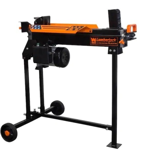 6.5-Ton 15 Amp Horizontal Electric Log Splitter with Stand - Lot 210