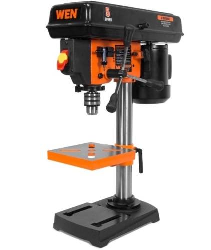 8-Inch 5-Speed Cast Iron Benchtop Drill Press - Lot 213