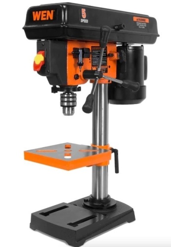 WEN 4206T 2.3-Amp 8-Inch 5-Speed Cast Iron Benchtop Drill Press - Lot 234