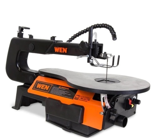 WEN 3921 16-inch Two-Direction Variable Speed Scroll Saw - Lot 253
