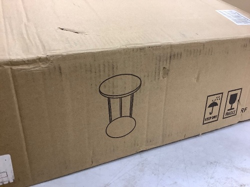 Snack/side table, c-shaped - Lot 285