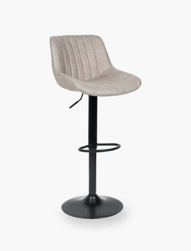 Adjustable Counter Chairs Grey Set Of 2 - Lot 1200