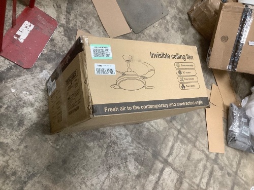 Invisible Ceiling Fan - Lot 1275