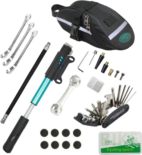 Bike Repair Kit, Bike Tire Repair Tool - Lot 1330
