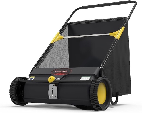 SPLENDOR LS-650A2 26-Inch Walk-behaind Push Lawn Sweeper Yard Sweeper - Lot 1369