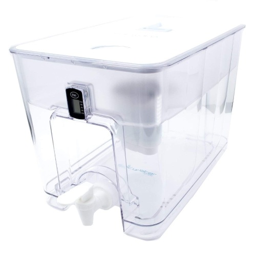 Epic Pure Countertop Water Filter Dispenser for Drinking Water. 36 Cup 150 Gallon Filter. BPA Free Removes Fluoride, Chlorine, Lead Water Purifier Large Water Jug Dispenser - Lot 1374