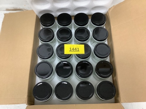 Glass Mason Jars - 20 Count - Lot 1441