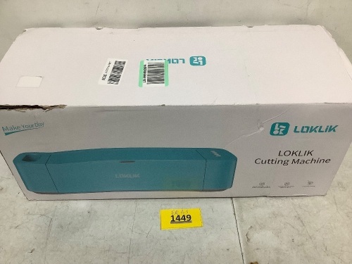 LokLik Vinyl Cutting Machine - Lot 1449