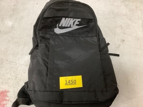 Nike Black Backpack - Lot 1450