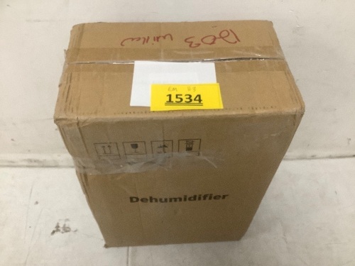 Dehumidifer - Lot 1534