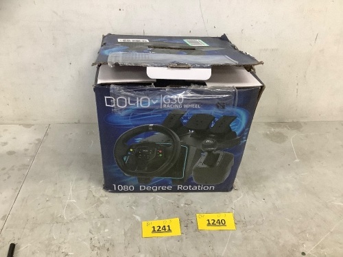 Dolio G30 Racing Wheel - Lot 1241