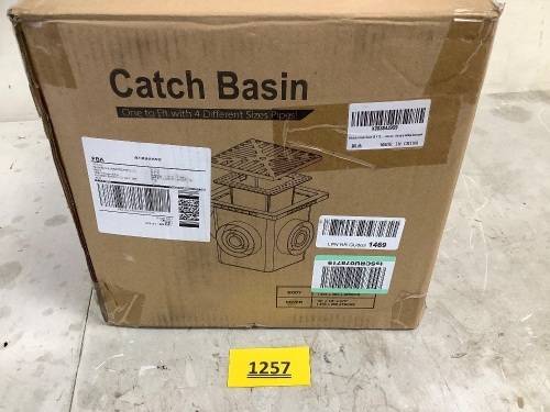 catch basin - Lot 1257