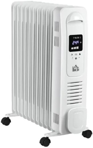 820-272 Digital Fireplace Heater Oil Electric Radiator - Lot 1255
