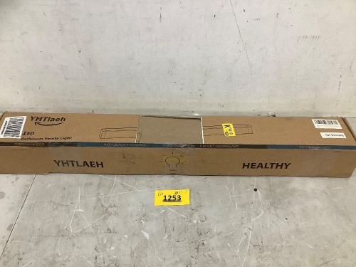led vanity light - Lot 1253