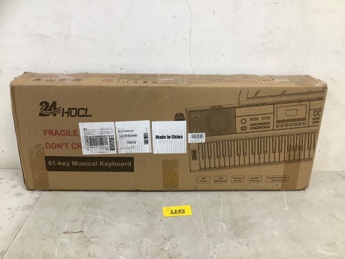 61-Key musical Keyboard - Lot 1249